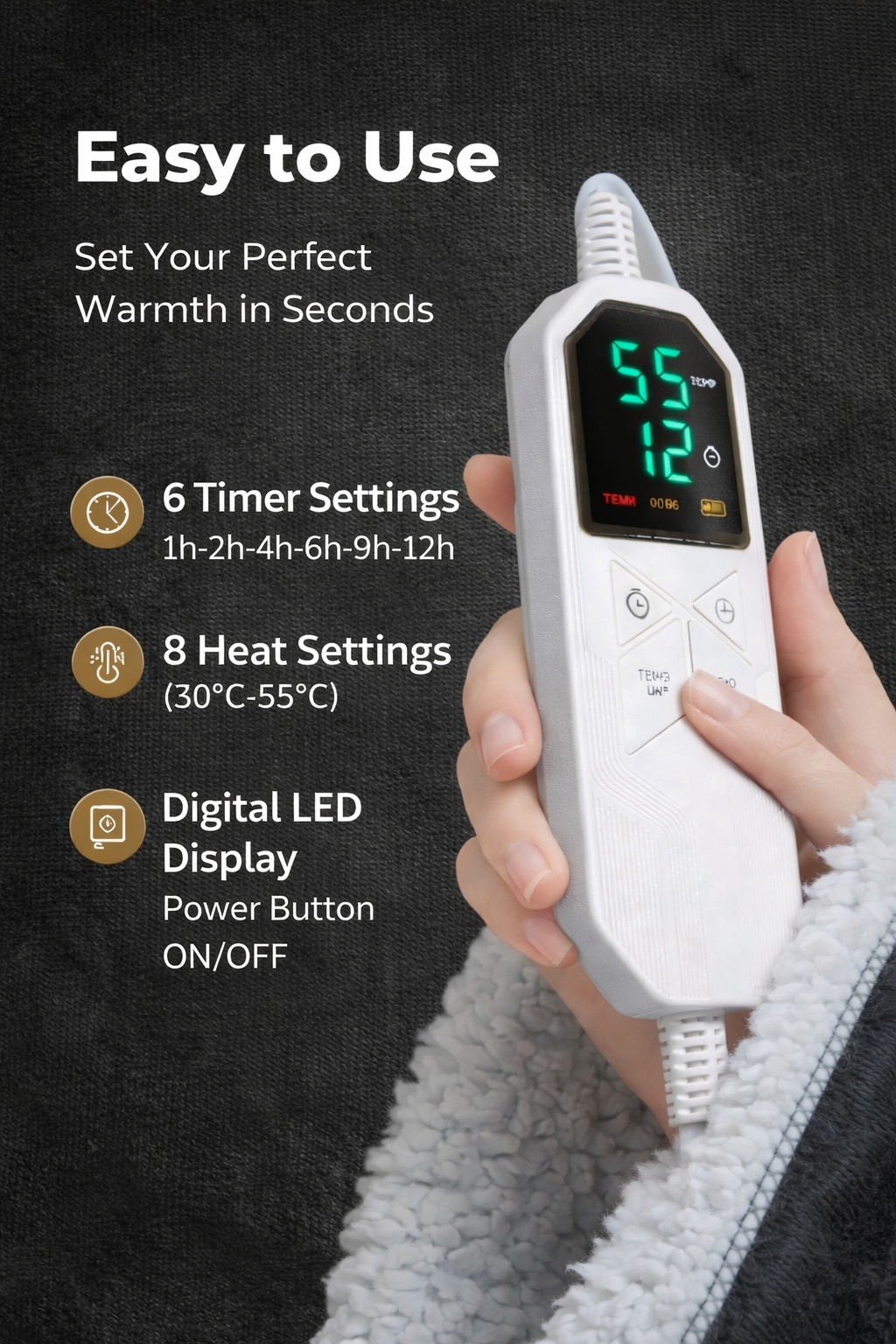 ThermaHug - Heated Blanket