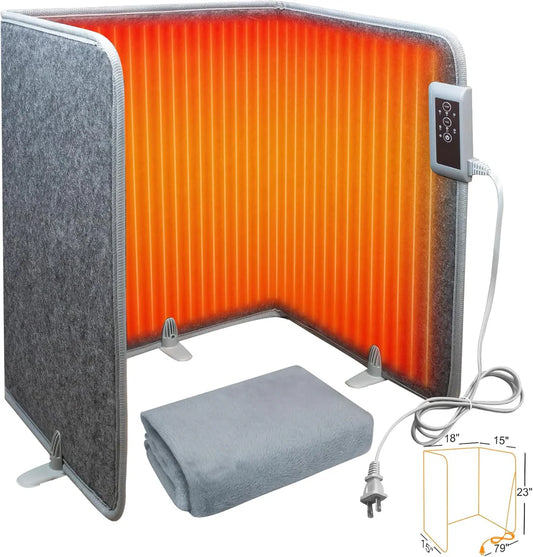 ThermaHugCo™ Foldable Under-Desk Leg Warmer